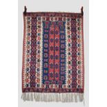 Two Anatolian rugs, the first: Konya kelim, central Anatolia, circa 1940s-50s, 4ft. 11in. X 3ft.
