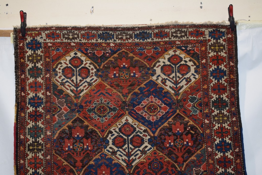 Bakhtiari rug, Chahar Mahal Valley, west Persia, circa 1920s-30s, 6ft. 5in. x 4ft. 9in. 1.96m. x1. - Image 3 of 7