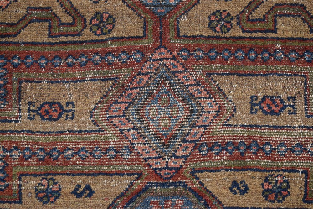 Kurdish rug, north west Persia, early 20th century, 6ft. 5in. x 3ft. 11in. 1.96m. x 1.20m. Overall - Image 9 of 11
