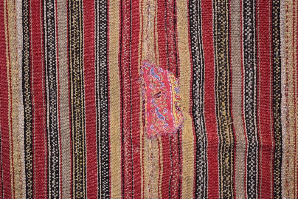 Mianeh jajim, north west Persia, circa 1930s-40s, 6ft. 8in. x 7ft. 2in. Some wear with printed - Image 10 of 11