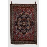 Dorokhsh rug, north east Persia, circa 1930s, 6ft. 2in. x 4ft. 1in. 1.88m. x 1.25m. Overall even