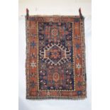 Two rugs: The first: Karaja rug, north west Persia, circa 1930s, 4ft. 5in. x 3ft. 2in. 1.35m. x 0.