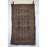 Two Hamadan rugs, north west Persia, circa 1920s-30s, the first, 5ft. x 2ft. 9in. 1.52m. x 0.84m.,