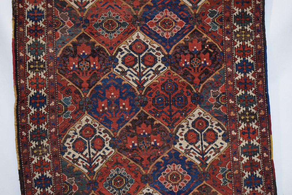 Bakhtiari rug, Chahar Mahal Valley, west Persia, circa 1920s-30s, 6ft. 5in. x 4ft. 9in. 1.96m. x1. - Image 4 of 7