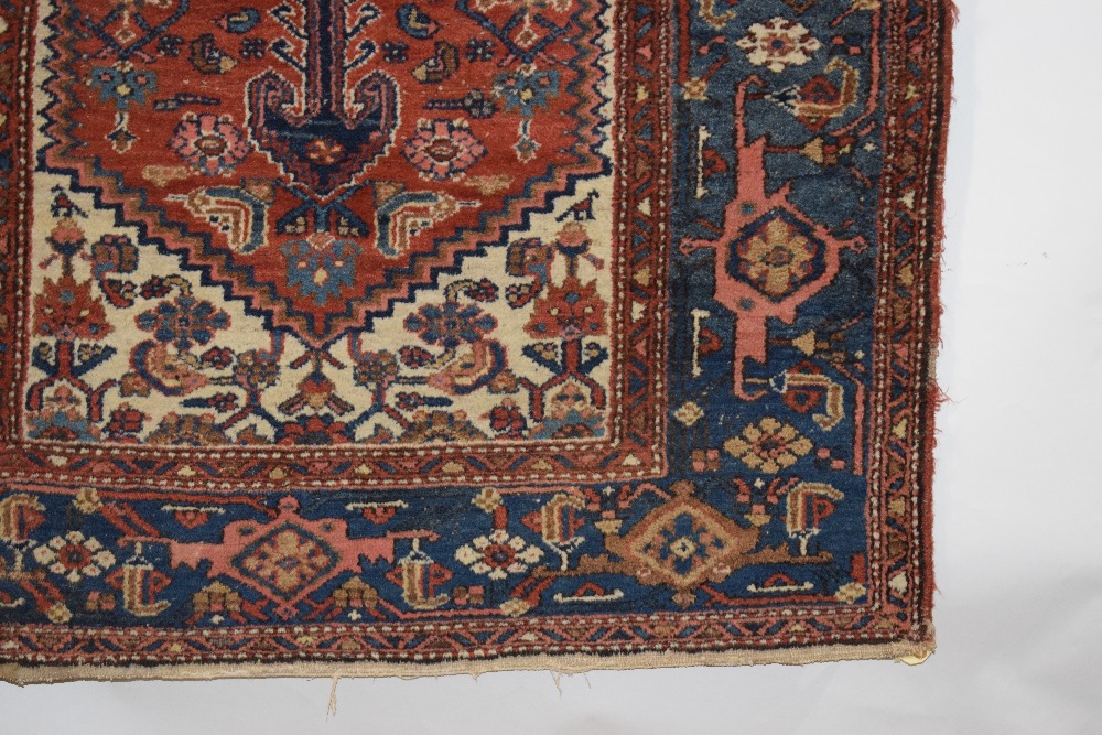 Hamadan rug, north west Persia, circa 1930s-40s, 6ft. 7in. x 4ft. 1in. 2.01m. x 1.25m. Slight wear - Image 5 of 6