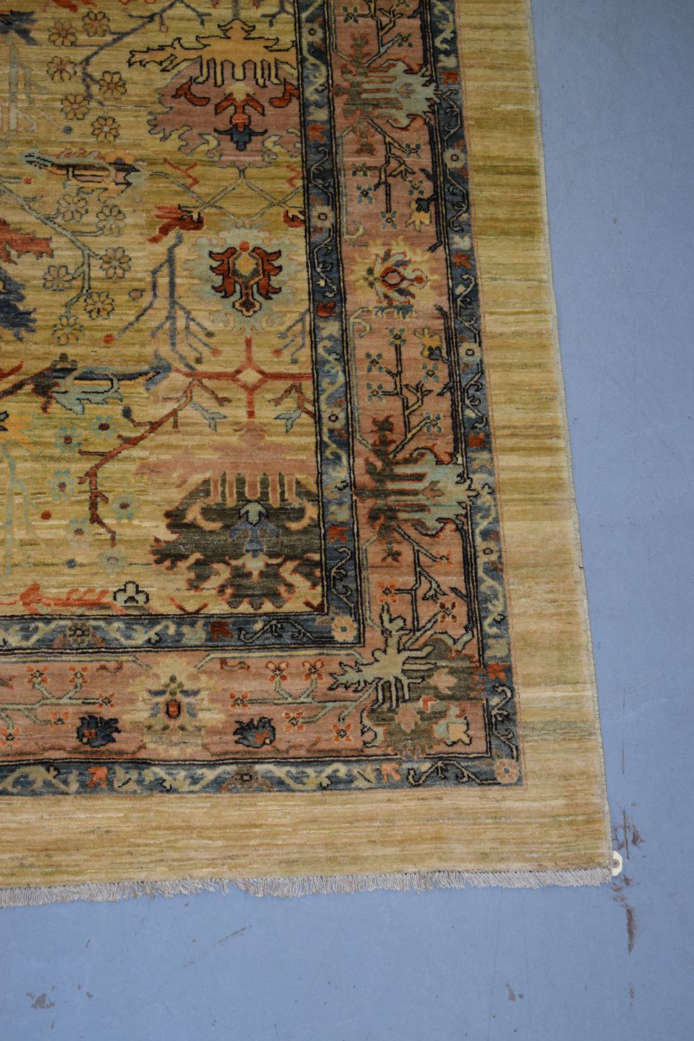 Ushak design carpet of modern production, 8ft. 7in. x 6ft. 4in. 2.62m. x 1.93m. - Image 2 of 10