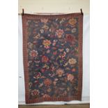 Decorative Italian cotton flatweave rug in the Jaquard style, circa 1970s, 7ft. 9in. x 5ft. 4in. 2.