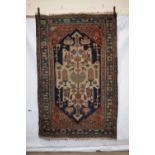 Bakhtiari rug, Chahar Mahal Valley, west Persia, circa 1930s, 7ft. 5in. x 4ft. 9in. 2.26m. x 1.