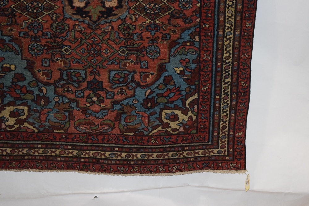 Hamadan rug, north west Persia, circa 1940s-50s, 6ft. 11in. x 4ft. 1in. 2.11m. x 1.25m. Slight - Image 5 of 6
