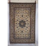 Nain rug, central Persia, mid-20th century, 7ft. 6in. x 4ft. 11in. 2.29m. x 1.50m. Very slight