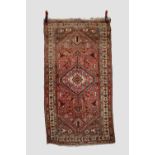 Kurdish rug, Hamadan district, north west Persia, circa 1930s-40s, 5ft. 11in. x 3ft. 3in. 1.80m. x