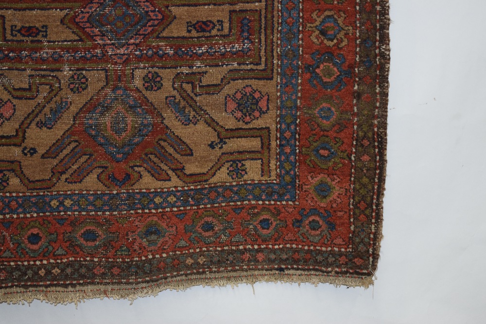 Kurdish rug, north west Persia, early 20th century, 6ft. 5in. x 3ft. 11in. 1.96m. x 1.20m. Overall - Image 6 of 11