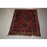 Fars rug, Shiraz area, south west Persia, circa 1940s-50s, 7ft. 7in. x 5ft. 11in. 2.31m. x 1.80m.