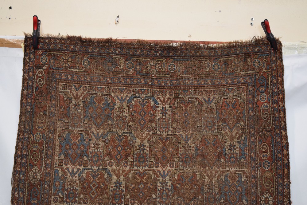 Afshar rug with ivory field, Kerman area, south east Persia, circa 1920s-30s, 6ft. 2in. x 4ft. - Image 3 of 8