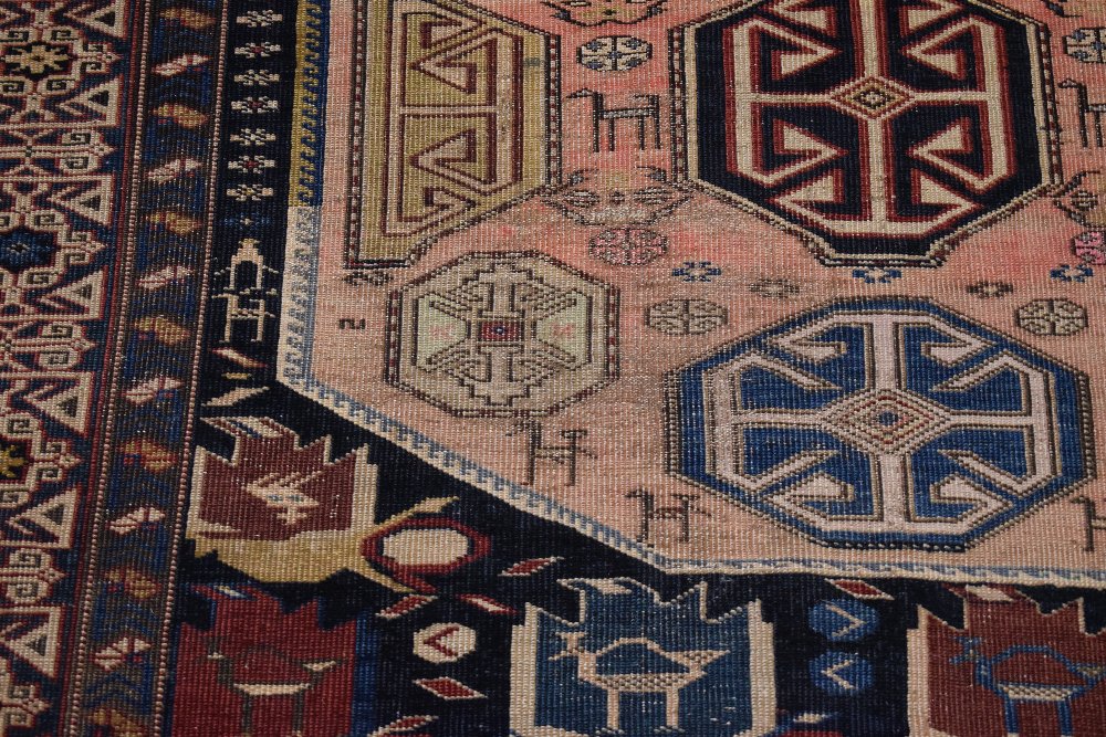 Caucasian runner with Kufic main border, Daghestan district, late 19th century, 16ft. 2in. x 3ft. - Image 11 of 11
