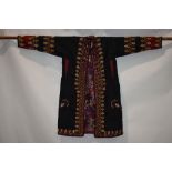Tekke Turkmen chyrpy (woman's robe), Turkmenistan, circa 1930s, 39in., 100cm. Length of back from