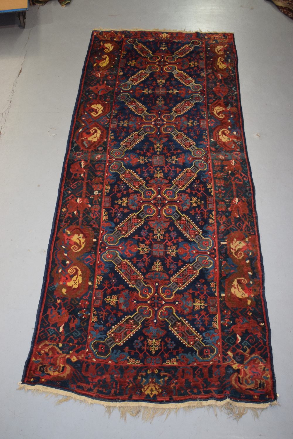 Good Seichur kelleh, Kuba district, north east Caucasus, late 19th century, 12ft. 11in. x 5ft. 3.