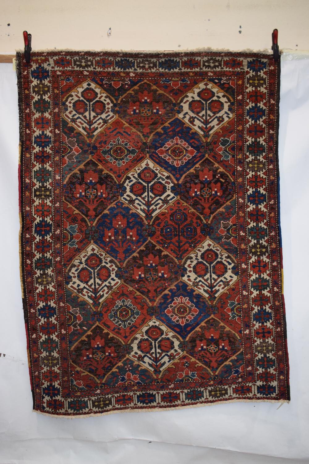 Bakhtiari rug, Chahar Mahal Valley, west Persia, circa 1920s-30s, 6ft. 5in. x 4ft. 9in. 1.96m. x1.