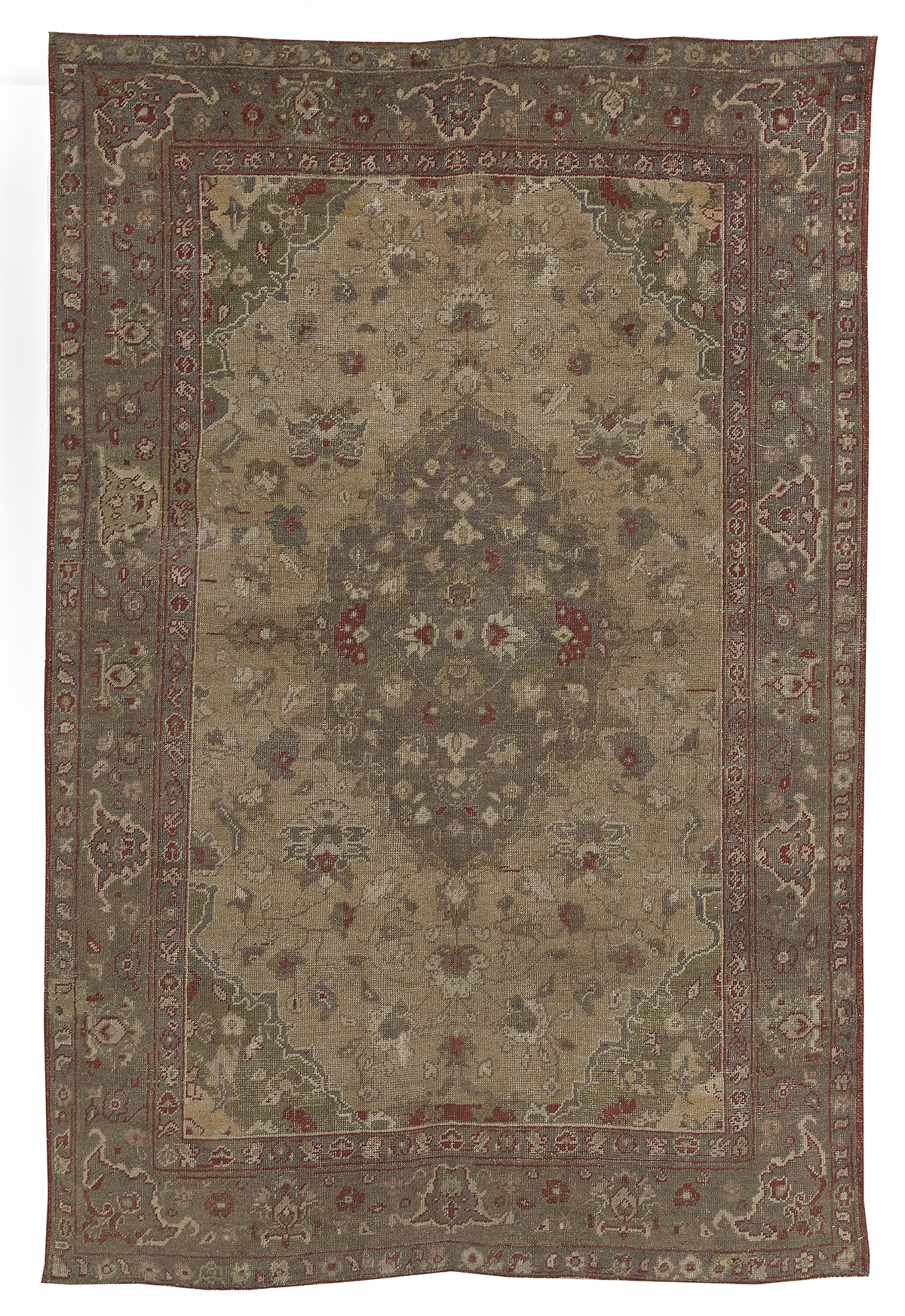 Antique Oushak Carpet