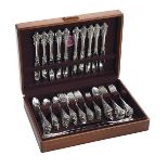 Wallace "Grande Baroque" Sterling Flatware Set