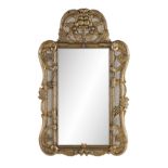 Italian Parcel-Gilt Mirror in the Rococo Taste