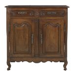 Provincial Louis XV Oak Buffet