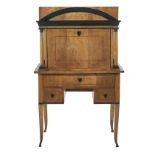 Biedermeier Fruitwood Secretaire