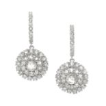 Pair of Beautiful Diamond Earrings