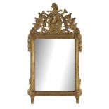 Italian Neoclassical Giltwood Mirror