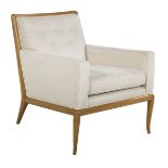 Robsjohn-Gibbings Walnut "WMP" Lounge Chair