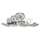 Herend "Rothschild Bird" Partial Dinner Service