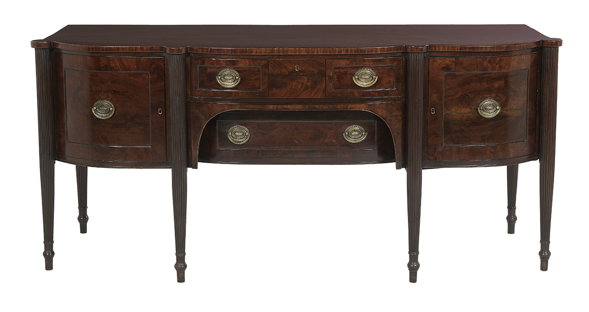 George III Mahogany Sideboard