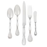 Puiforcat "Royal" Sterling Silver Flatware