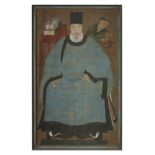 Korean Ancestor Portrait of a Scholar