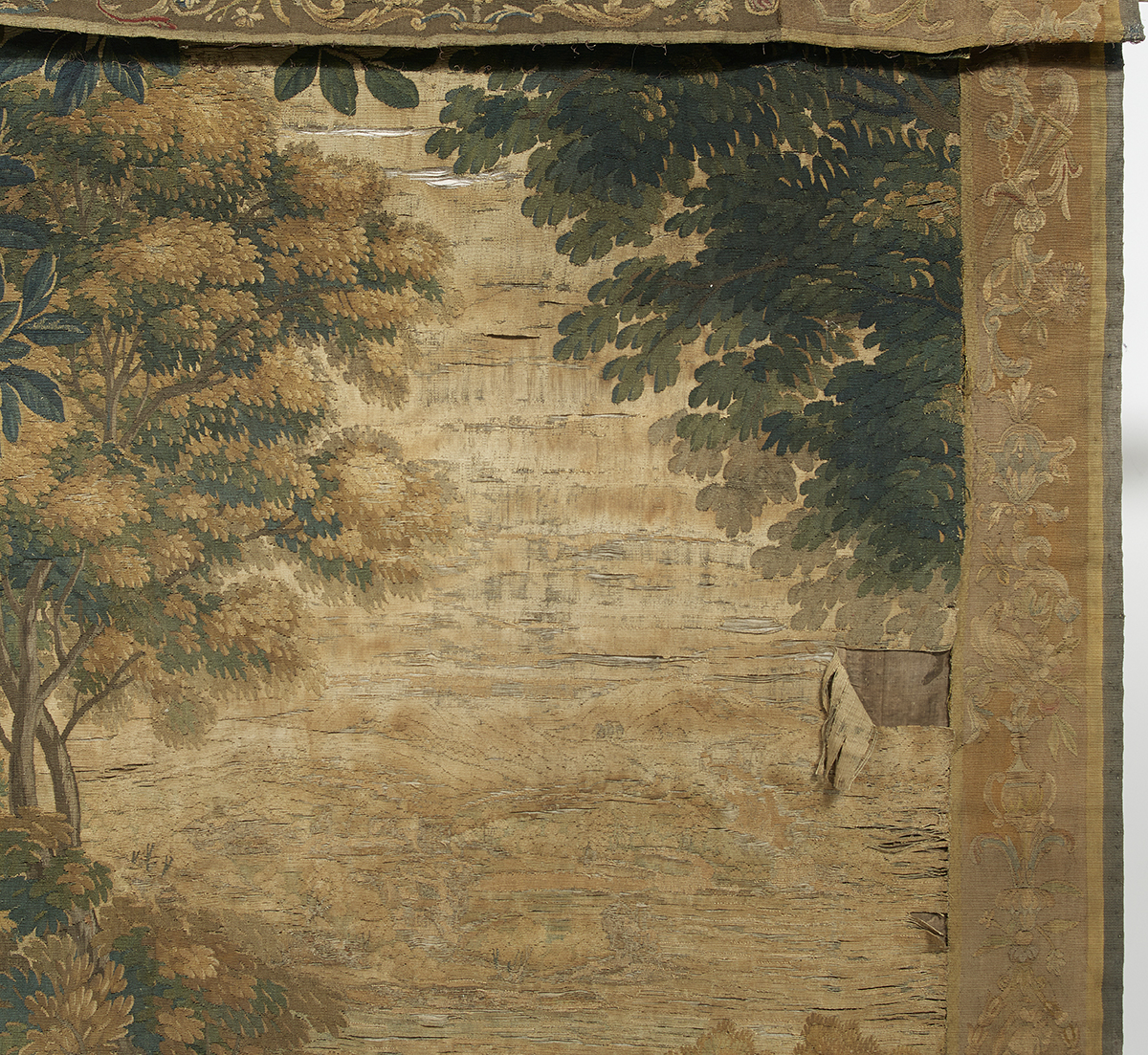 French Verdure Tapestry - Image 3 of 3