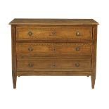 Italian Neoclassical Fruitwood Commode