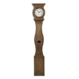 French Provincial Oak Tall Case Clock