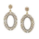 Pair of Beautiful Diamond Earrings