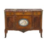 Louis XV/XVI-Style Marble-Top Commode