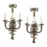 Pair of French Bronze Appliques