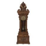 Rare American Walnut Astronomical Regulator Clock