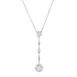 Beautiful Diamond Pendant Necklace