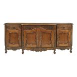 French Provincial Fruitwood Buffet