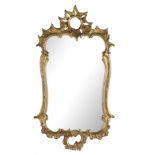 Rococo Carved Giltwood Mirror