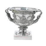 Victorian Silverplate Warwick Vase