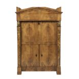 Continental Walnut Secretaire a Abattant