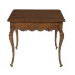 Provincial Louis XV Fruitwood Center Table