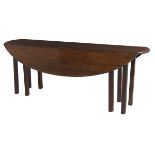 George III-Style Mahogany Wake Table