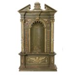 Italian Neoclassical Polychrome Niche