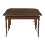 American Mahogany Double-Pedestal Dining Table